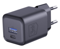 3mk Hyper Charger PD 33W GaN QC4+ PPS AFC FCP SCP 1A1C Black - 1517230 - zdjęcie 2